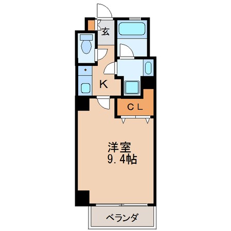 コンフォ清水の物件間取画像